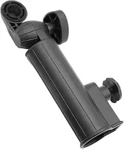 GRIRIW Golf Umbrella Holder Trolley Support Stand for Rain Umbrella Easy Installation Compact Design Sturdy Clamp for Golf Carts and Accessories