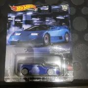 HOT WHEELS PAIR OF '94 BUGATTI EB110 SS MODELS. PREMIUM EXOTIC ENVY. HW EXOTICS.