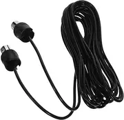 Kisangel Midi Connection Cable for Keyboard Coiled Instrument Cable 5-pin Midi Male to Male Extension