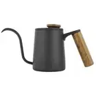 350mL Black Stainless Steel Handle Drip Coffee Pot Long Gooseneck Spout Kettle