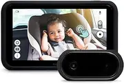 Tiny Traveler 5" Baby Monitor, Black, Type C