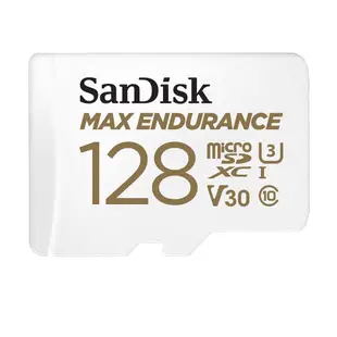【監控錄影/行車記錄】SanDisk Max Endurance microSDXC 256GB 128GB 耐寫記憶卡