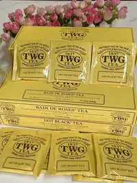 在飛比找Yahoo!奇摩拍賣優惠-~快樂莊園精選~ 世界頂級茶 TWG 手工棉質茶包 1837
