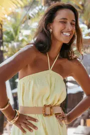 [PUP38] Miami Belt - Tan Beige