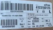 (8 Pack) Siffron KWIK-Set Left End Divider; 2.625"H; 1.75"H Lens; 20"D; Black