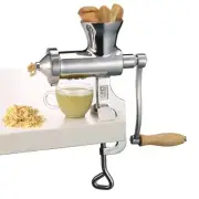 Stainless Steel Wheatgrass Juicer Manual Fruit Vegetable Juice Press Extractor