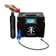 TUXING PCP Air Compressor 4500Psi, Auto-Stop High Pressure Compressor, Equipp...