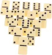 Kisangel Dominoes Set for Adults 1 Set Family Board Game for Parties Fun Indoor