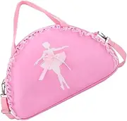 [JOINPAYA] Large Capacity Oxford Cloth Ballet Bag Practical Diagonal Bag for Ballerinas School Pink