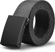 [LXMY] Belts for Men,Work Belts for Men,Mens Adjustable Canvas Fabric Nylon Golf Belt Fits Anywhere