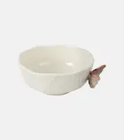 [Bordallo Pinheiro] Bordallo Pinheiro Cloudy Butterflies salad bowl by Claudia Schiffer