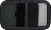 Replacement of The Tempered Glass RV Window with a Trailer Screen, Privacy for Recreational Vehicle Owners