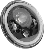 Beatifufu Car LED Headlight Round Spotlight Bright Illumination for Trucks Reliable Long Lifespan Enhanced Visibility and Safety for Night Driving and Adverse Weather