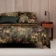 Sheridan Last Light Quilt Cover Set in Coal Cotton
