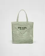 ★正品代購★ PRADA CROCHET TOTE BAG 預購｜限時★滿萬折$500★保健食品3件9折★下單贈美國暢銷護手霜