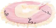 WOONEKY Guinea Pig Neck Circle Pet Cone Collar for Surgery Recovery Plush Material Comfortable Fit Size s