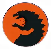 Godzilla VS King Kong enamel pin - Free AU Post - AU Stock