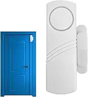 Window Alarm Sensor - Home Window Alarm, Wireless Door Open Alert, Anti-theft Security System | Magnetic Induction Alarm for Doors and Windows, Easy Installation, Home Protection for Kids, Family