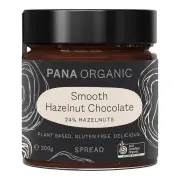 Pana Organic Smooth Hazelnut Chocolate Spread