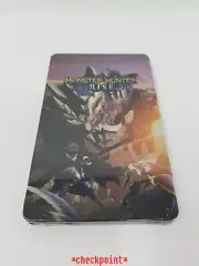 NEW Monster Hunter Rise Nintendo Switch STEELBOOK CASE ONLY! (NO GAME) SEALED!
