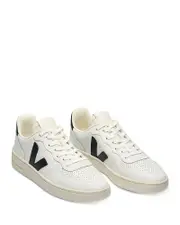 Veja Men's V-10 Low Top Mesh and Suede Sneakers