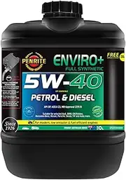 Penrite Enviro+ 5W-40 Full Synthetic Engine Oil - 10L (EPLUS5W40010)