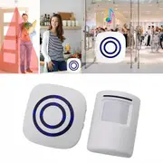 Restaurant Shop Door Entry Wireless Motion Sensor Door Chime Door Bell Alarm