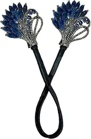 Peacock Shape Hair Bun Maker Twist, Lazy Hair Curler Deft Bun Twister, Bun Maker for Long Hair, Rhinestone Flower Hair Clip, Easy Fast Snap Roll Hair Tool, Hair Accessories for Women Girls (style6)