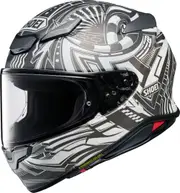 Shoei NXR 2 Beaut Helmet, black-white, Size 2XL for Men Black White