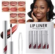 Lip Stain Peel off - 5X Long-Lasting Makeup Lip Gloss Peel off - Longwear Color Everyday Portable Cosmetics Highly Pigmented for Mother, Girlfriend