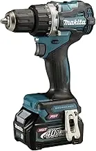 Makita DF002GA202 Cordless Drill 40 V max. / 2.0 Ah, 2 Batteries + Charger in MAKPAC, Petrol Blue