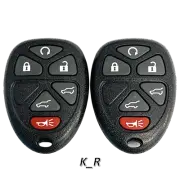 2 Replacement Keyless Entry Remote Key Fobs 6 Button OUC60270 15913427