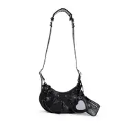 [Balenciaga] Balenciaga-Black Le Cagole Xs Shoulder Bag-Donna OS OS