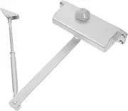 Gatuida Hydraulic Buffer Door Closer Aluminum Alloy Spring Door Closer Secure Safe