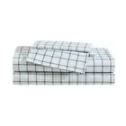 Eddie Bauer - King Sheet Set, Premium Cotton Percale Bedding Set, Plaid Home ...