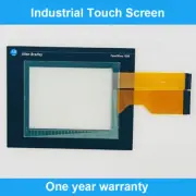 Touch Screen Panel Glass PanelView 1000 2711-T10C12 2711-T10C12L1+Overlay Film