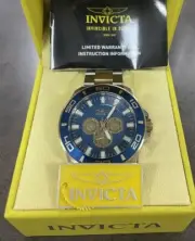 Invicta Men's Watch Pro Diver Quartz Chronograph Steel Strap 30787