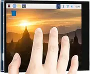 waveshare 2.8inch DPI Touch Screen DPI666 262K Colors, 480 x 640 Pixel IPS Display Capacitive Touch LCD for Raspberry Pi 4B/3B+/Pi Zero W/Pi Zero 2W/ CM4, Fully Laminated Toughened Glass Cover