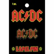 AC/DC LOGO - LAPEL/HAT PIN - BRAND NEW - MUSIC 0156