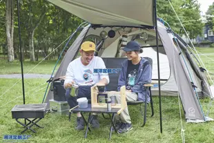 免運-日本whole earth帳篷戶外野營公園露營一室一廳防曬防水防雨防蟲-玖貳柒柒