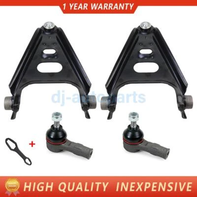 4x Front Control Arm & Ball Joint Assembly & Tie Rod End for Smart Fortwo 09-15 (for: Smart)