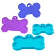 Urban Crafter Assorted Pet Tags Mould-Dog Bone