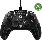 Turtle Beach Recon Controller Wired Gaming Controller for Xbox Series X & Xbox Series S, Xbox One & Windows 10 PCs Featuring Remappable Buttons, Audio Enhancements, and Superhuman Hearing - Black
