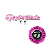 TaylorMade Ball Marker Set Circle T Cap Pink - Brand New, Genuine Tracking