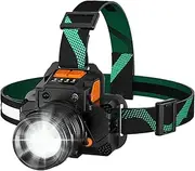 Headlights - Led Head Lamp | Charging Head Torch | Cycling Headband Light | Night Vision Head Light with Motion Sensor | Headlight | Reusable Charging Head Torch for Running, Camping Outside