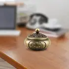 Copper Incense Burner Lotus Incense Burner Holder for Home Bookshelf Desktop