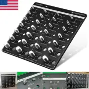 28 Nut and Bolt Thread Checker Screw Identifier Gauge Inch Metric Bolt Checker