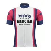 Retro Mens Miko Mercier Cycling Jersey Bicycle Jersey Cycling Shirt Bike Jersey