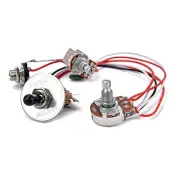 Alnicov Electric Guitar Wiring Harness Prewired Kit 3 Way Toggle Switch 1
