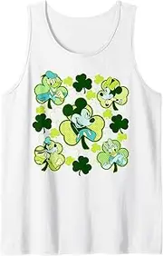 [Disney] Mickey And Friends St. Patrick's Day Clovers Tank Top
